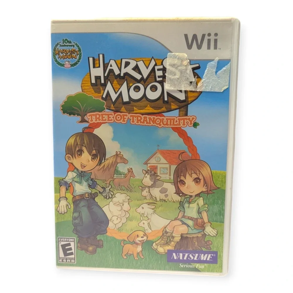 Harvest Moon Tree of Tranquility Nintendo Wii Complete CIB Simulation Game